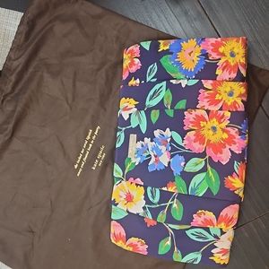 NEW Kate Spade April Evening Belles Clutch Frenchnavy Floral